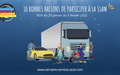 10 BONNES RAISONS DE PARTICIPER A LA SSAM 2022 !